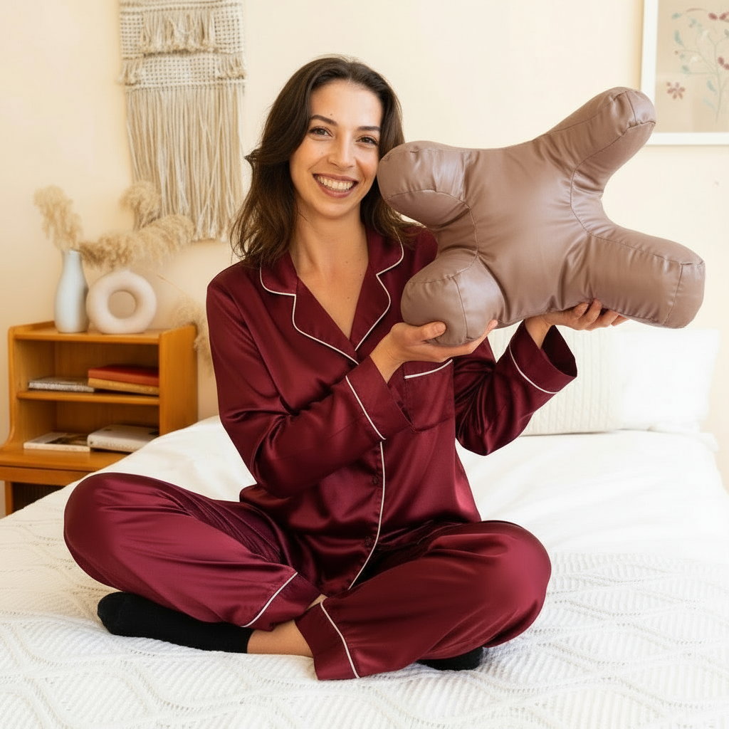 Anti Wrinkle Pillow + Silk Pillowcase