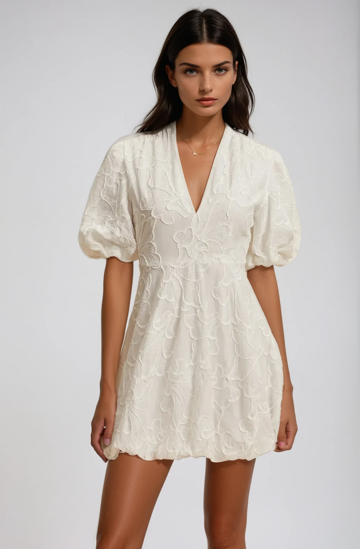 ANGÉLICA Embroidered Dress