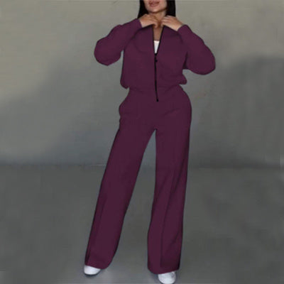 Arietta - Zipper Suit Set