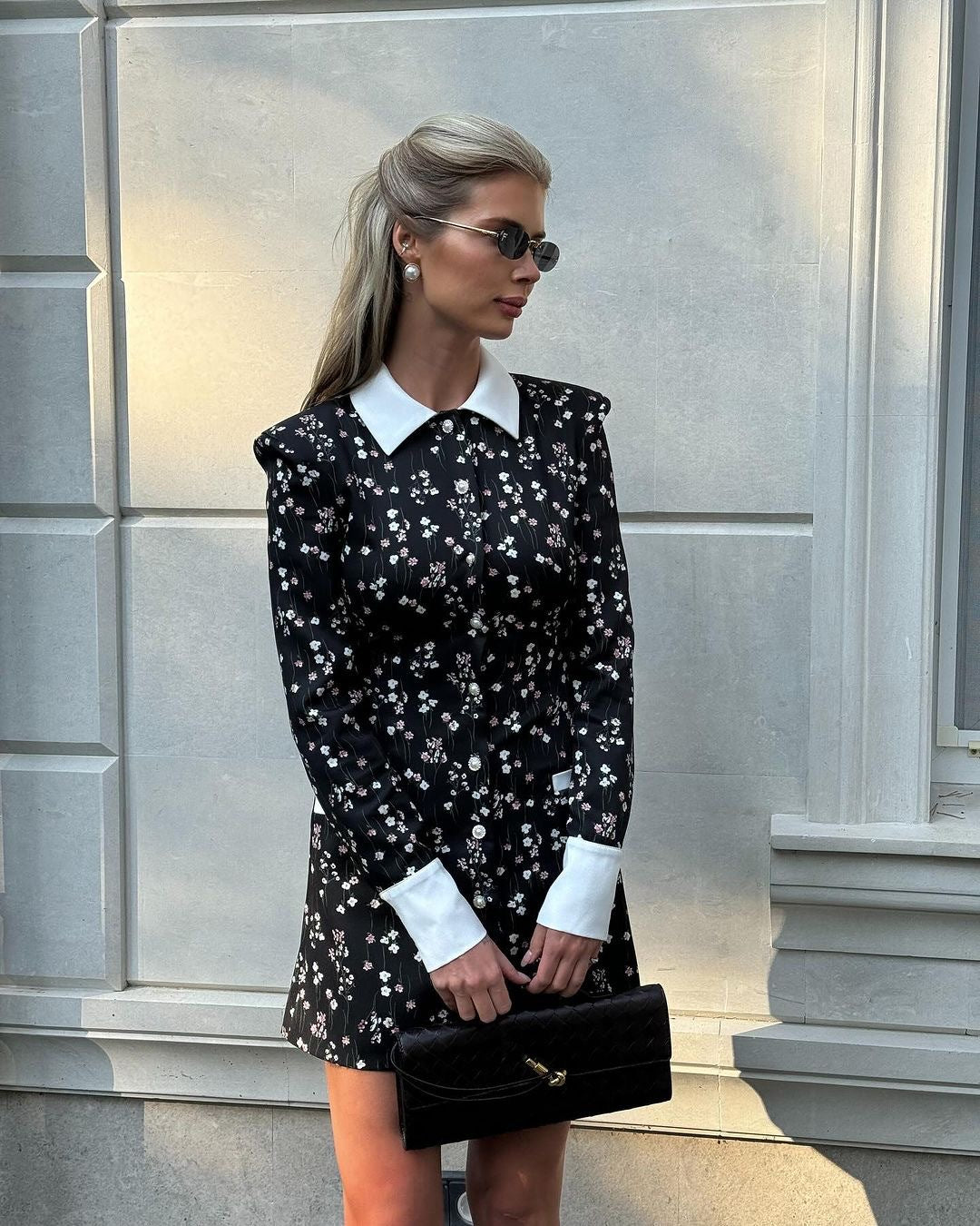 White-Light Elegant Short Dress