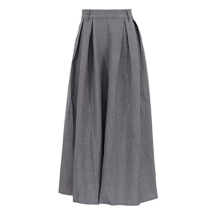 Isabella - Long Pleated Skirt with High Waist