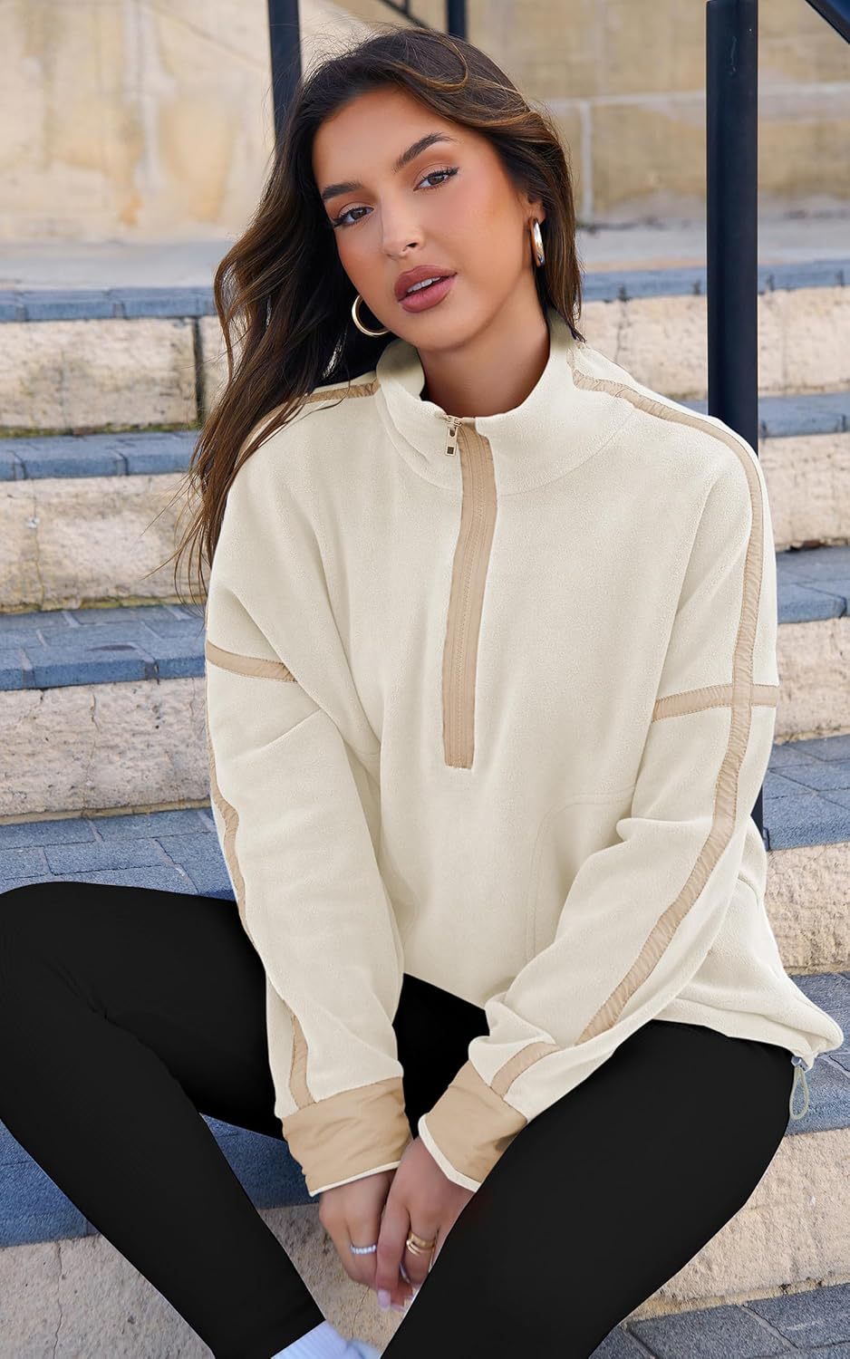 ZipFusion Hoodie White