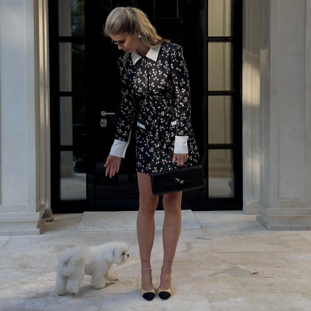 White-Light Elegant Short Dress