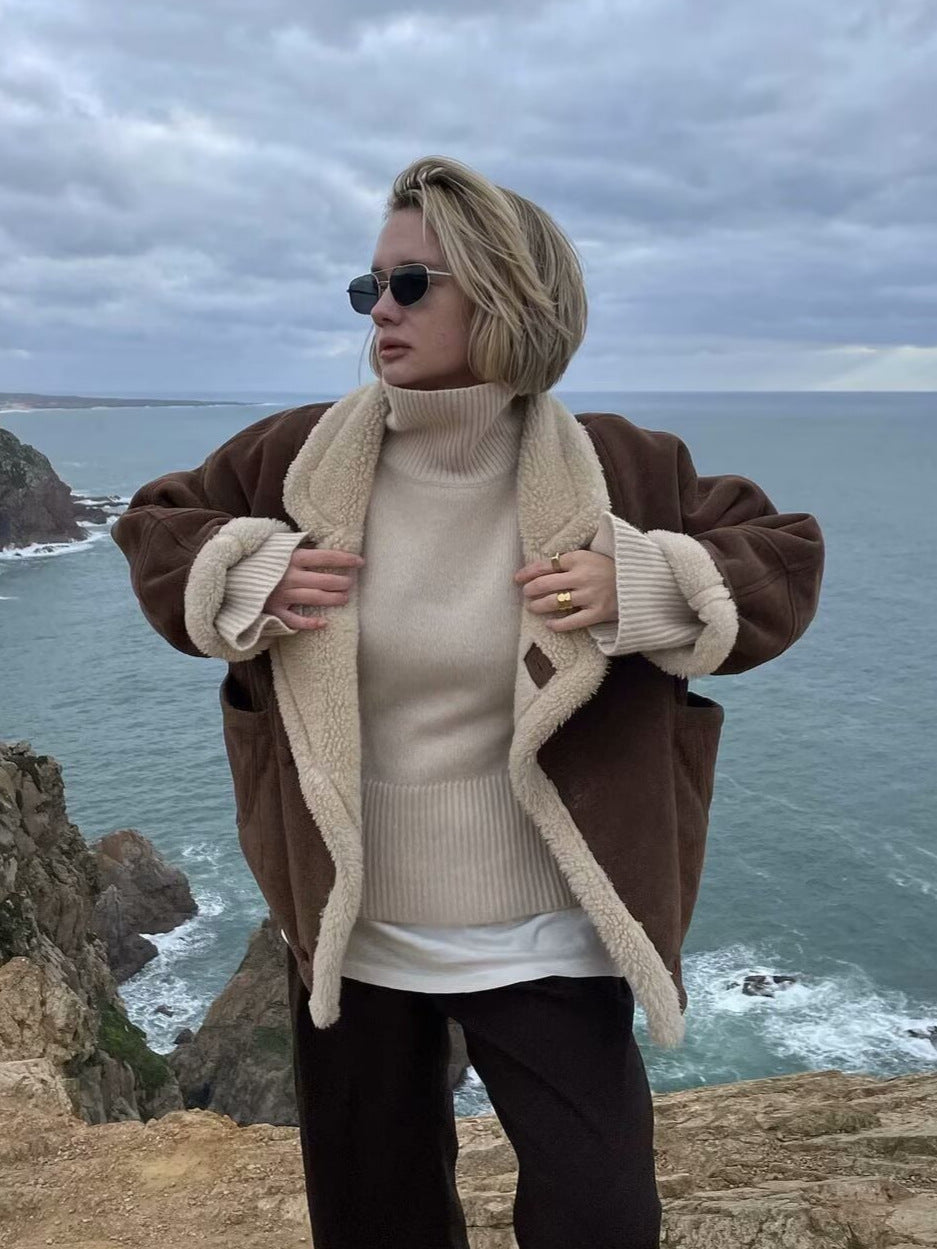 BELLINA Faux Fur Coat