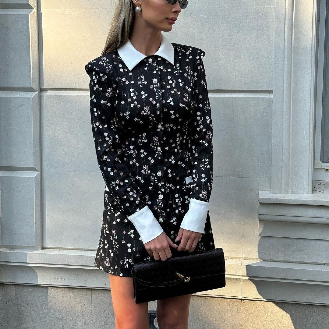 White-Light Elegant Short Dress