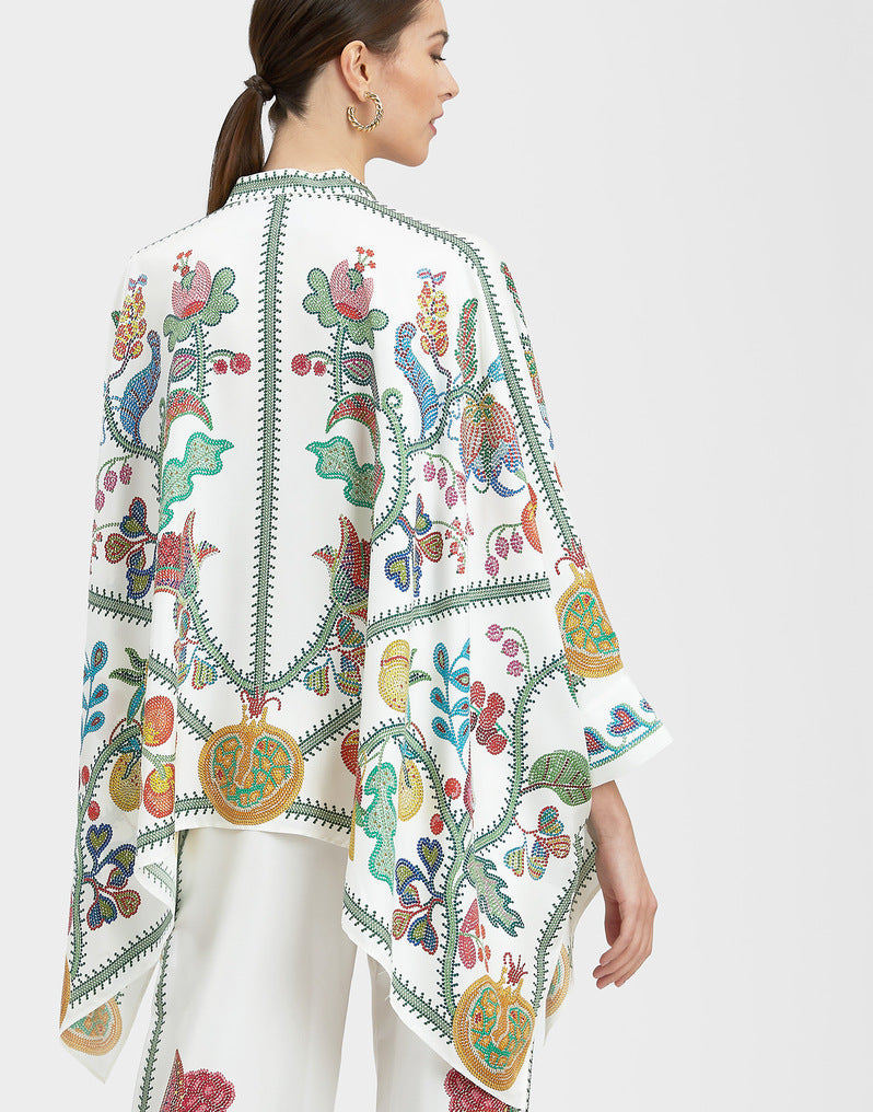 LUCIA Stand-Up Collar Two-Piece Set