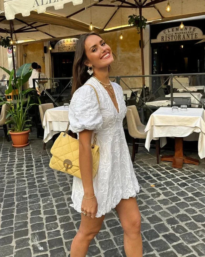 ANGÉLICA Embroidered Dress