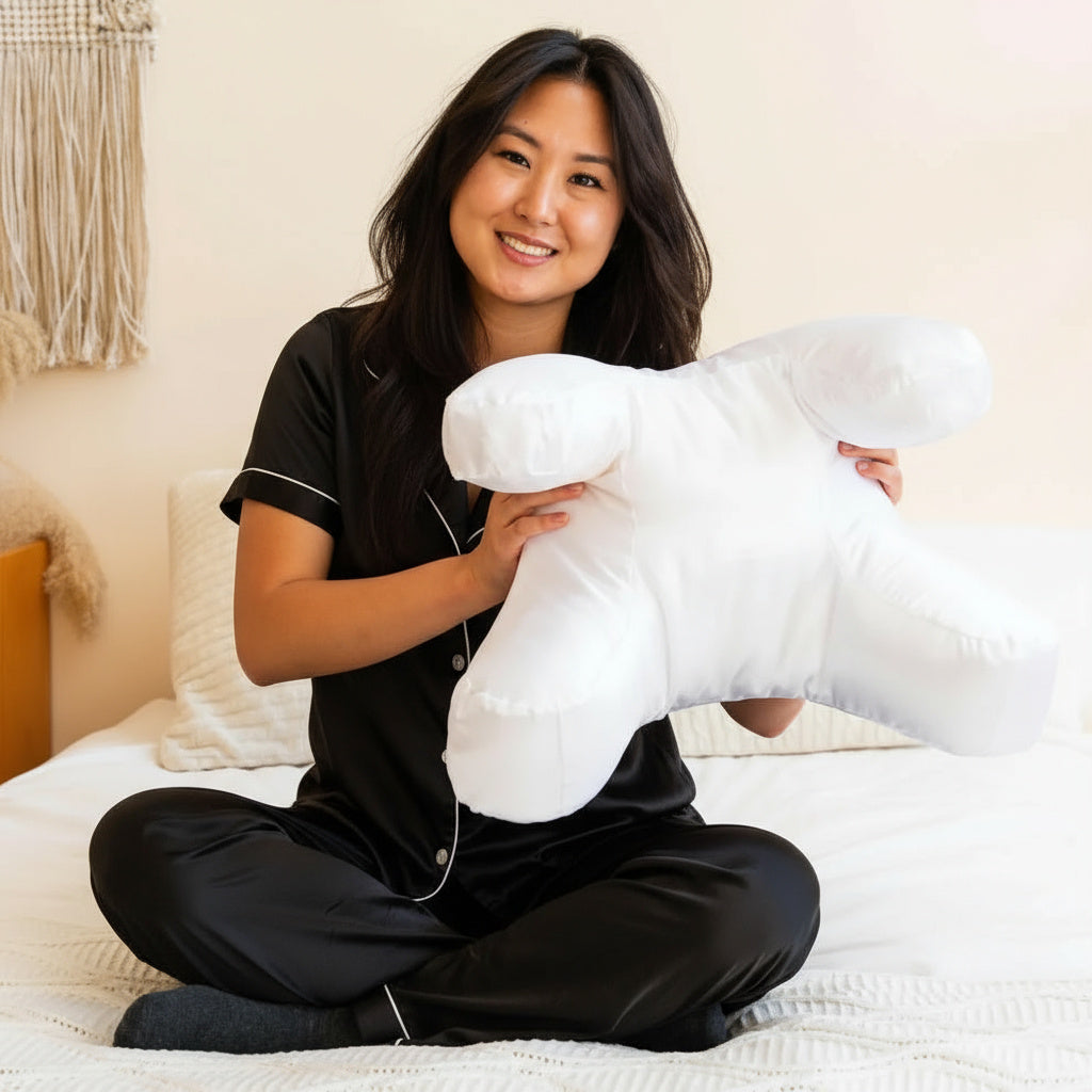 Anti Wrinkle Pillow + Silk Pillowcase