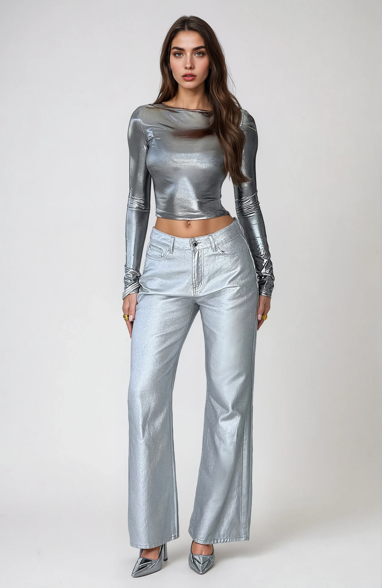 ALYRA Silver Pant