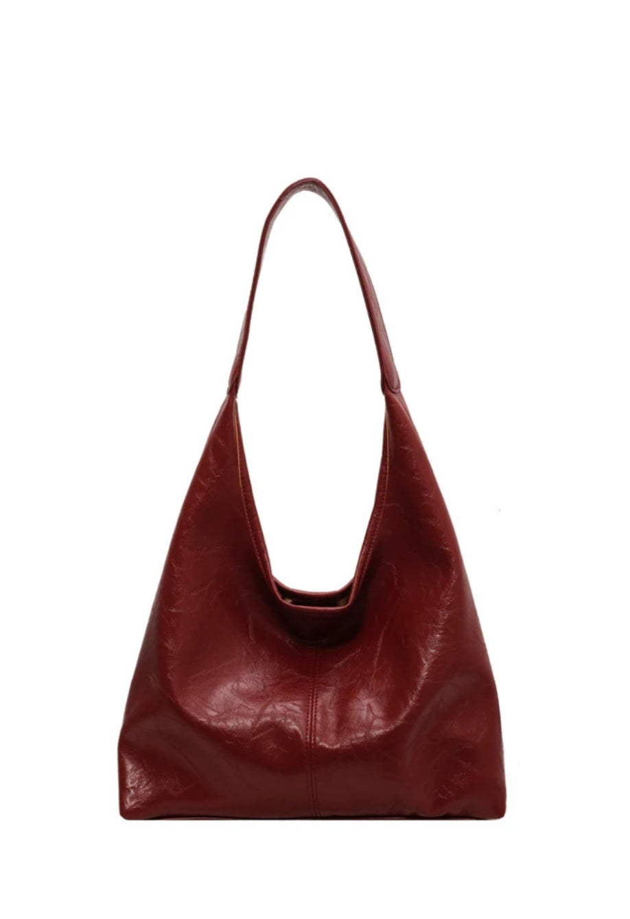 AURORA Red Leather Bag